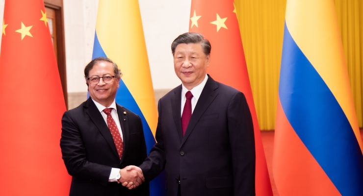 Declaración Conjunta entre la República Popular China y la Republica de Colombia sobre el Establecimiento de la Asociación Estratégica
