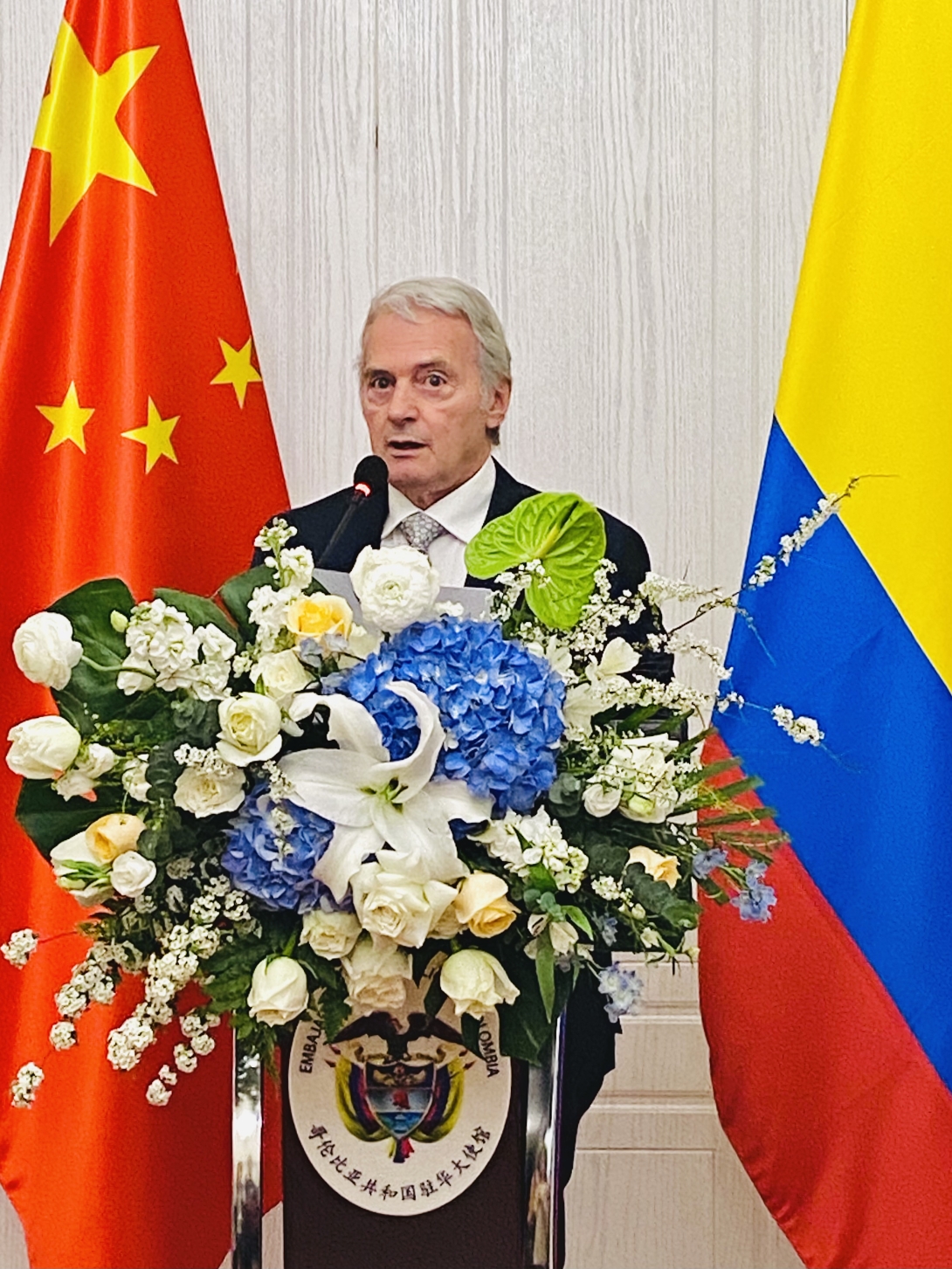 Embajador Sergio Cabrera.