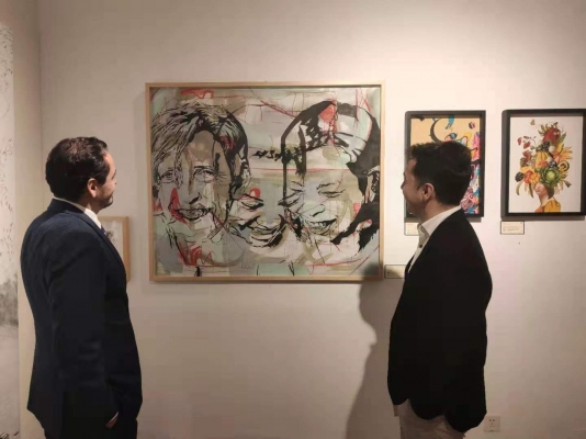 Cinco ilustradores colombianos del colectivo Casa Tinta exponen sus obras en el Shanghai Art Collection Museum