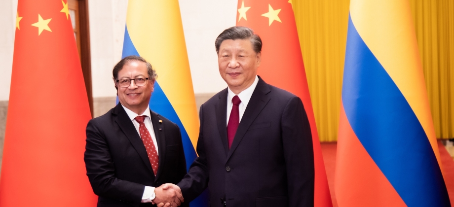 Declaración Conjunta entre la República Popular China y la Republica de Colombia sobre el Establecimiento de la Asociación Estratégica