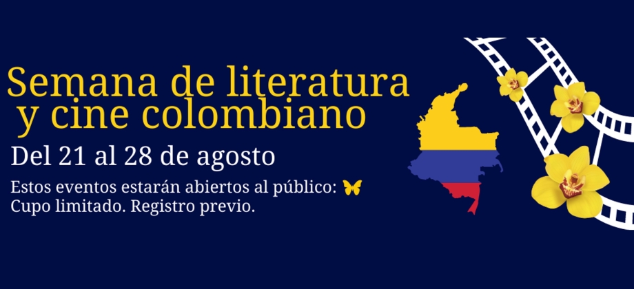 ario de Álvaro Mutis y organiza la “Semana de literatura y cine colombiano” de la man