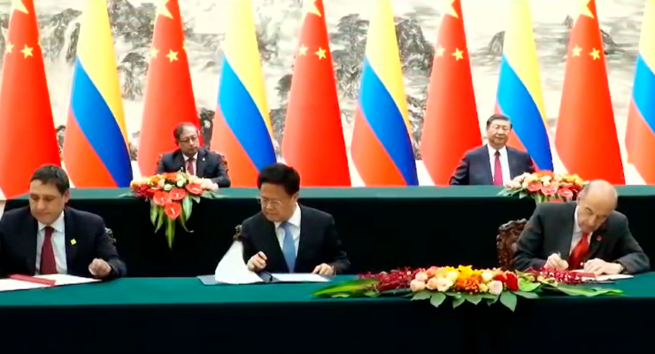 Colombia y China suscribieron 12 instrumentos de cooperación