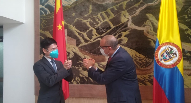 Cancillería agradeció a la República Popular China la donación de un equipo de videoconferencia y un equipo de imágenes térmicas para apoyar y fortalecer las labores de la entidad
